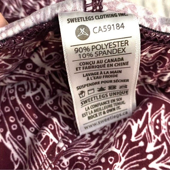 Sweet Legs OS Floral and Paisley Mandalas Dragon Design Leggings Buttery Soft - Picture 5 of 7